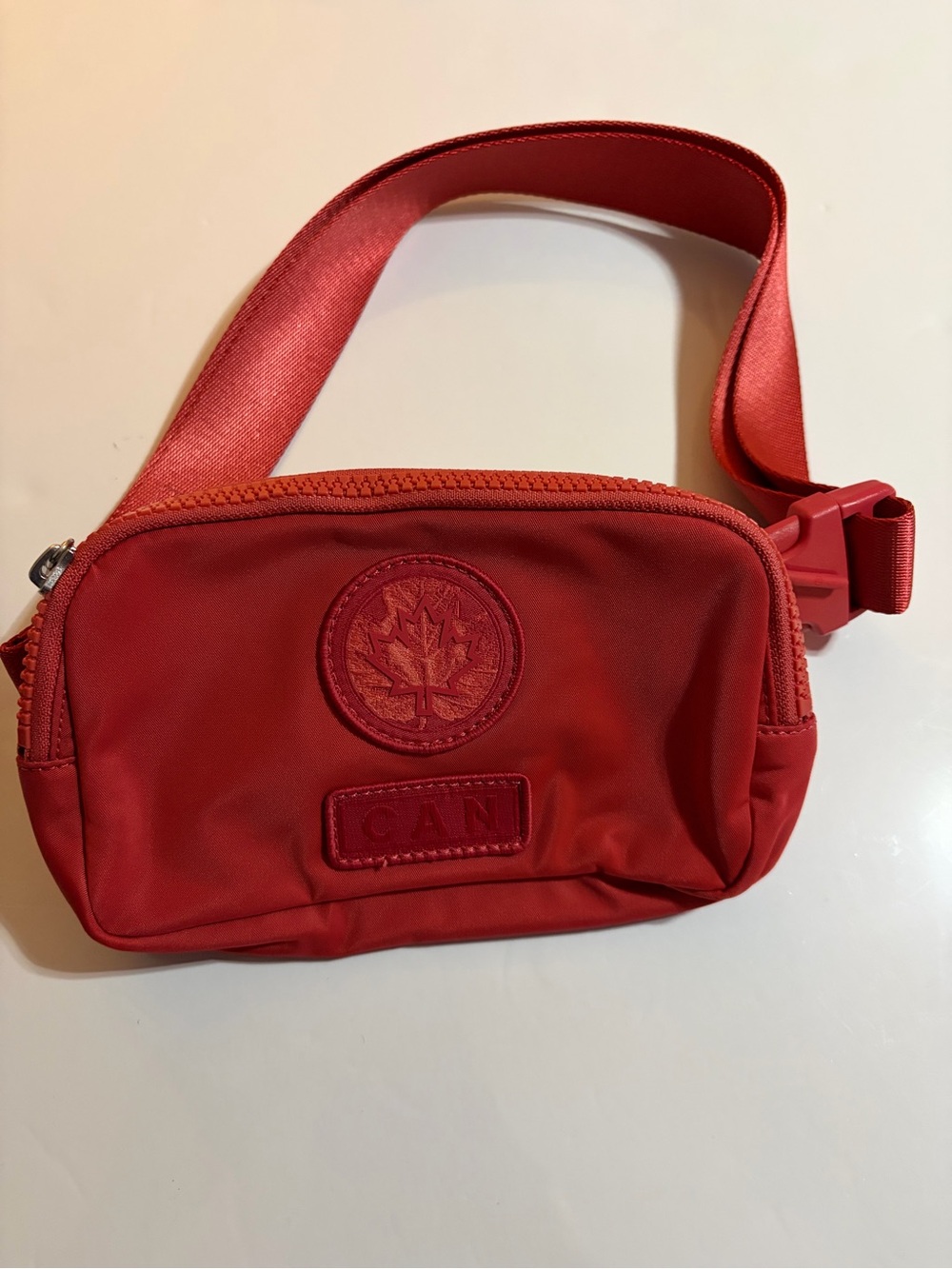Lululemon Team Canada Future Legacy Mini Belt Bag Spicy Red